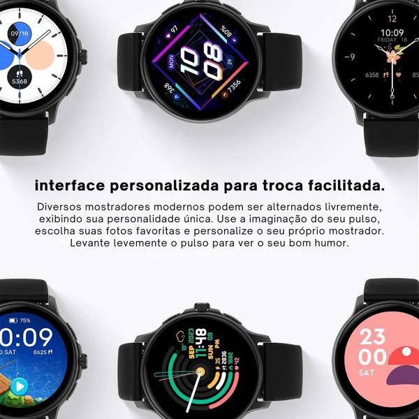 Imagem de Relógio Inteligente Watch Zwear G8 - Design Moderno, Bateria Longa e Assistente de Voz