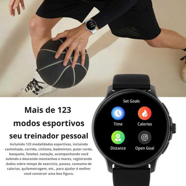 Imagem de Relógio inteligente Watch Zwear G8 nova geração prova d'água e assistente de voz 