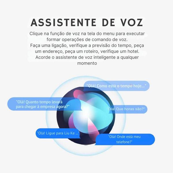 Imagem de Relógio inteligente Watch Zwear G8 nova geração prova d'água e assistente de voz 