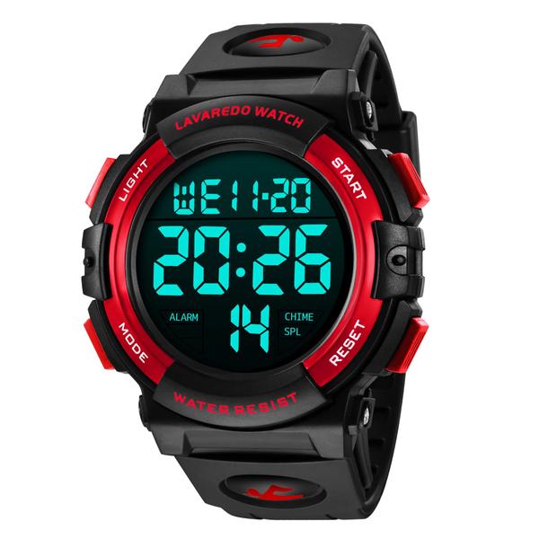 Imagem de Relógio L LAVAREDO Digital Sports Waterproof Cronógrafo Masculino