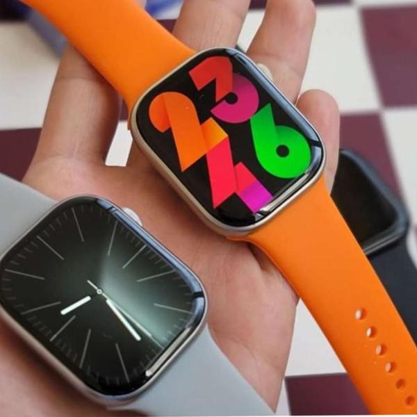 Imagem de Relógio lançamento Smartwatch KW9 Max 45mm Serie 9 Chamada C/ 2 Pulseiras