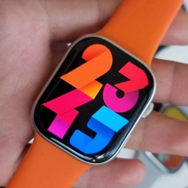 Imagem de Relógio lançamento Smartwatch KW9 Max 45mm Serie 9 Chamada C/ 2 Pulseiras