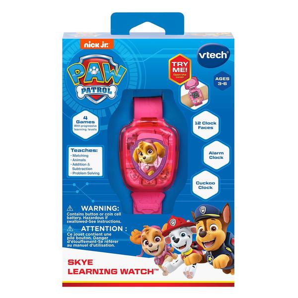 Imagem de Relógio Learning VTech PAW Patrol Skye Pink por 3-6 anos