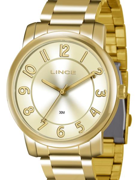 Imagem de Relógio Lince Dourado Feminino LRG4336L C2KX