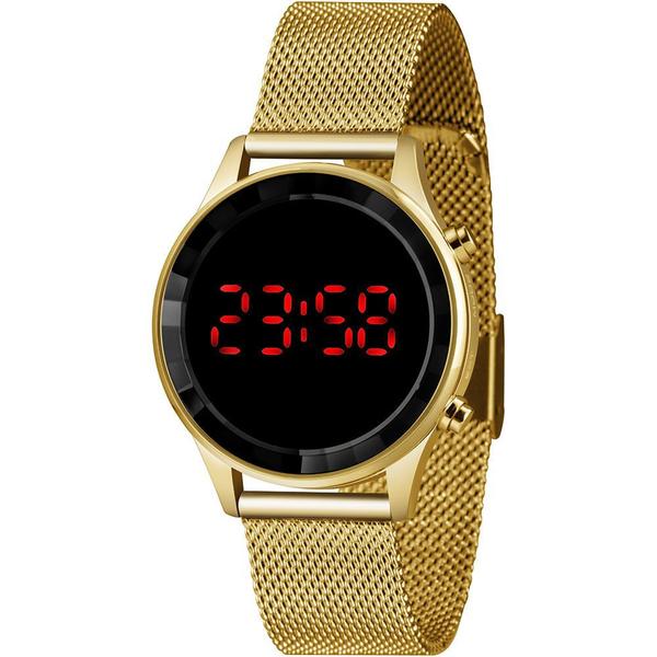 Imagem de Relógio LINCE feminino digital dourado LDG4647L PXKX