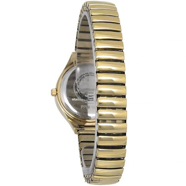 Imagem de Relogio Lince Feminino Pequeno Dourado Pulseira Elastica