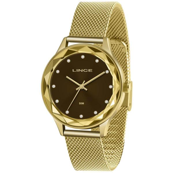 Imagem de Relógio Lince Feminino Ref: Lrg4707L N1Kx Casual Dourado