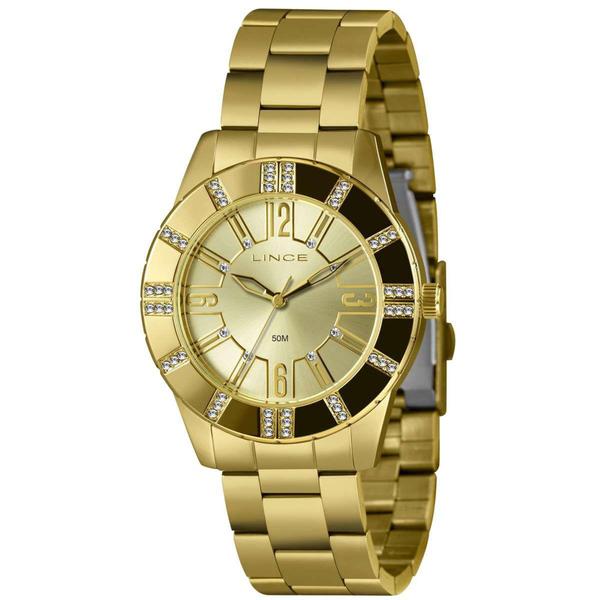 Imagem de Relógio Lince Feminino Ref: Lrg4732l40 C2kx Casual Dourado