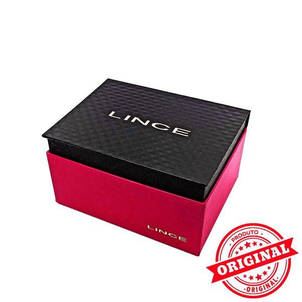 Imagem de Relógio LINCE KIT feminino dourado esteira LRGJ118L KY77C2KX