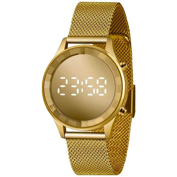 Imagem de Relógio Lince Led Dourado Feminino LDG4648L CXKX