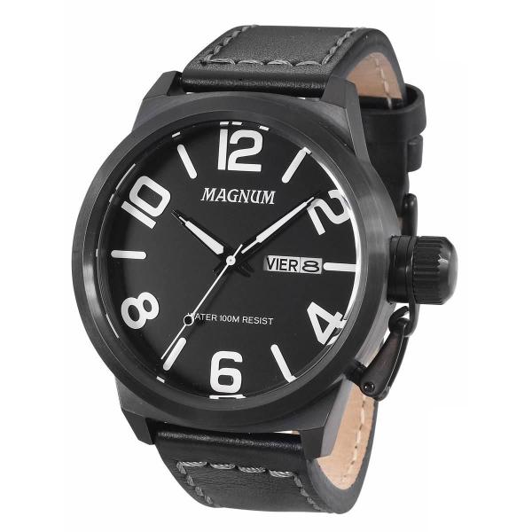 Imagem de Relógio Magnum Masculino Ma33399K Casual Black