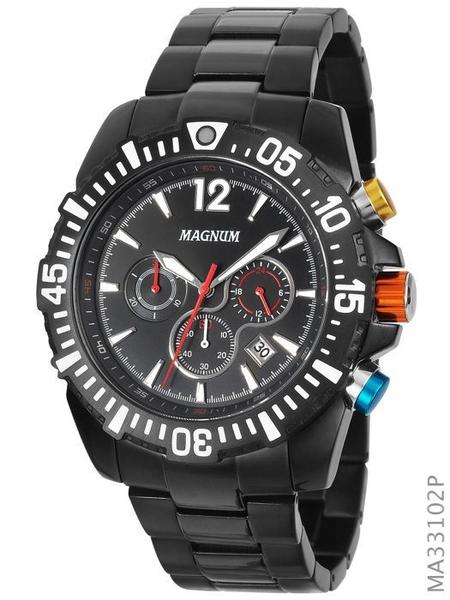 Imagem de Relógio Magnum Masculino Sports MA33102P Cronógrafo