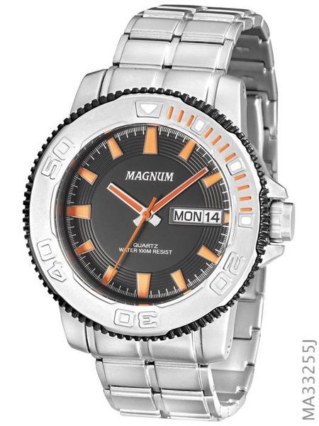 Imagem de Relógio Magnum Masculino Sports MA33255J  Pulseira de Aço