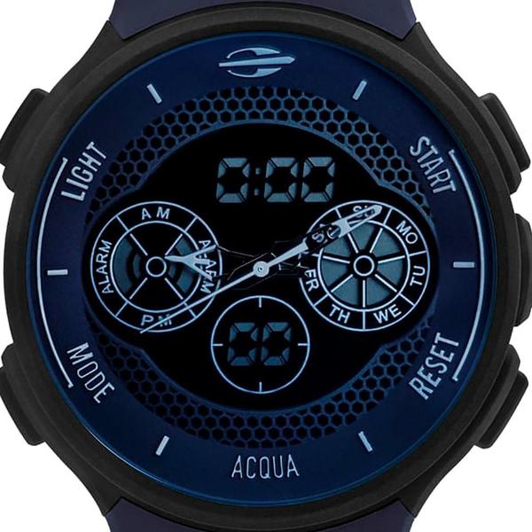 Imagem de Relógio Masculino Acqua Mormaii Azul Escuro MO1608B/8C