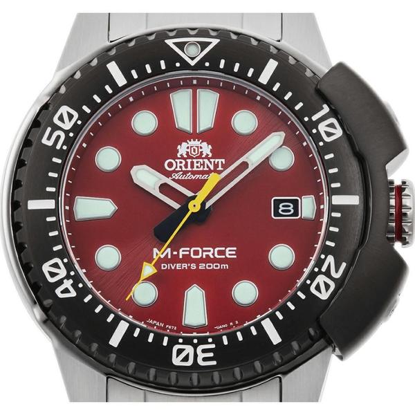 Imagem de Relógio Masculino Automático Orient Prata M-Force RA-AC0L02R00B W1SX