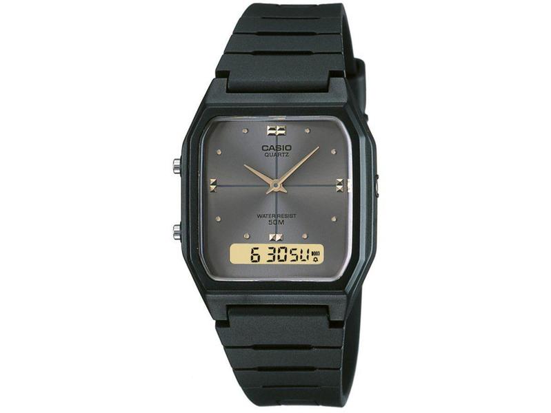 Imagem de Relógio Masculino Casio Anadigi - Resistente à Água AW-48HE-8AVDF