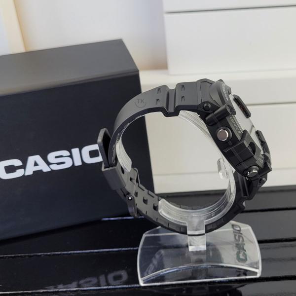 Imagem de Relógio Masculino Casio Digital 5 Alarmes Hora Dupla Prova Dágua 10 ATM Esportivo Preto AE-1500WH-1AVDF