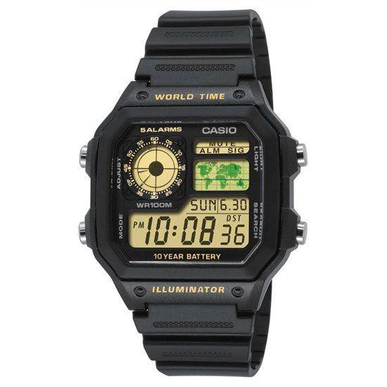 Imagem de Relógio Masculino Casio Digital Ae1200Wh-1Bvdf