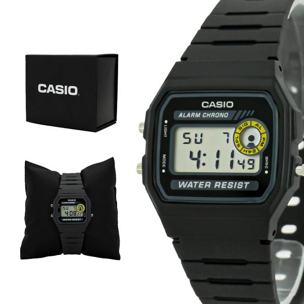 Imagem de Relógio Masculino Casio Digital Preto Resina Vintage Original Prova D'água Garantia 1 ano