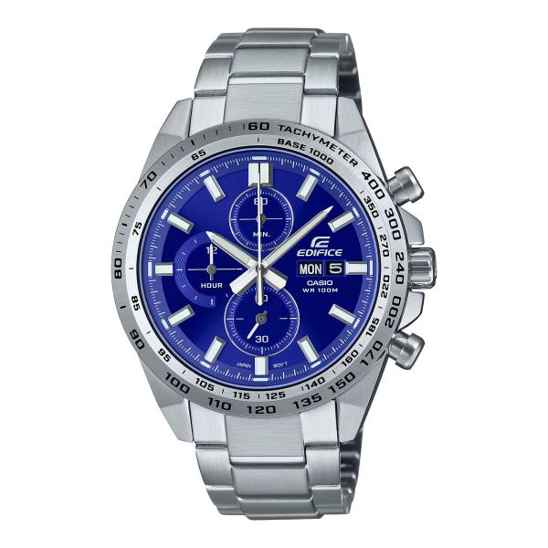 Imagem de Relógio Masculino Casio Edifice Cronógrafo Prata EFR-574D-2AVUDF