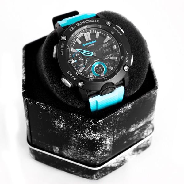 Imagem de Relógio Masculino Casio G-Shock Anadigi Azul GA-2000-1A2DR