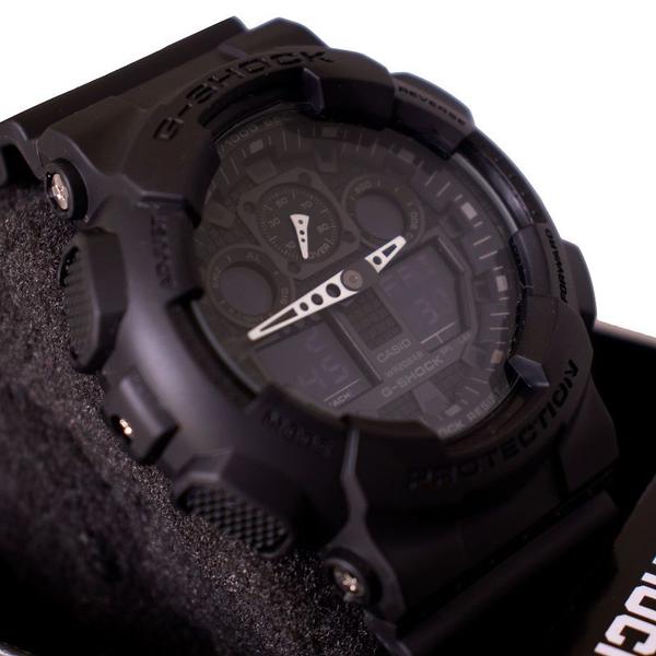 Imagem de Relógio Masculino Casio G-Shock Anadigi Prova DAgua GA-100-1A1DR