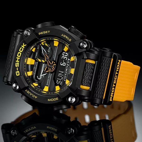 Imagem de Relógio Masculino Casio G-Shock Anadigi Yellow GA900A 1A9DR