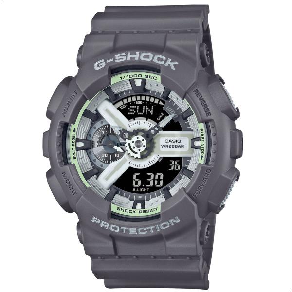 Imagem de Relógio Masculino Casio G-Shock Cinza GA-110HD-8ADR