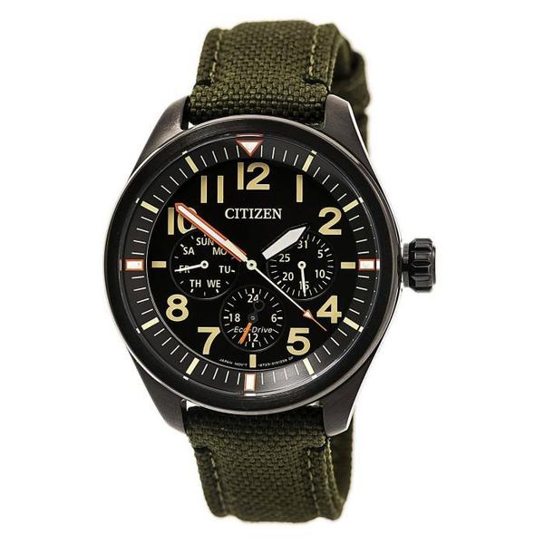 Imagem de Relógio Masculino Citizen Eco-Drive Militar Nylon BU2055-16E