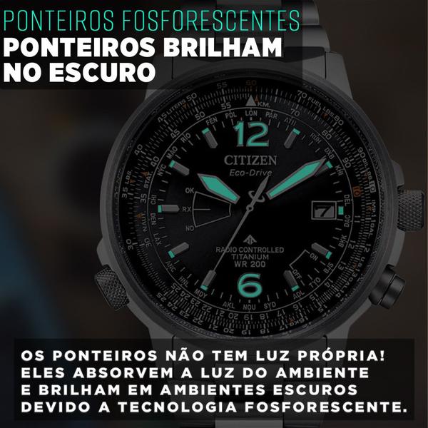 Imagem de Relógio Masculino Citizen Eco-Drive Prata Promaster Titanium