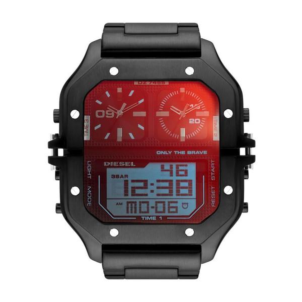 Imagem de Relógio Masculino Clasher Diesel Preto DZ7455B1 P1PX