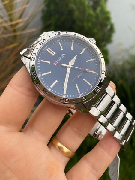 Imagem de Relógio masculino curren pulseira em aço
