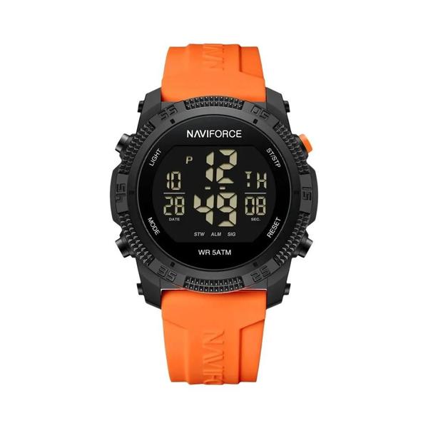 Imagem de Relógio Masculino Digital NAVIFORCE NF7104 - Cronógrafo Esportivo Militar à Prova d'Água