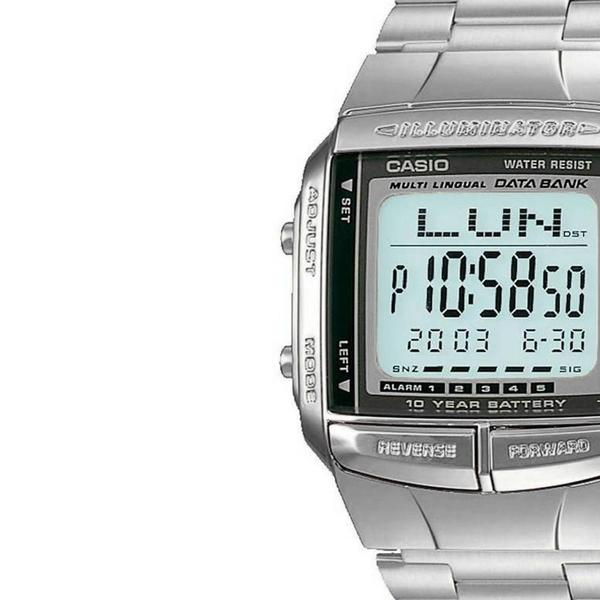 Imagem de Relógio Masculino Digital Prata Casio - DB-360-1ADF-SC