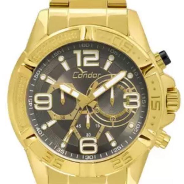 Imagem de Relógio Masculino Dourado Condor Covd34Aa/4C