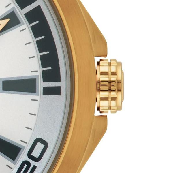 Imagem de Relógio Masculino Dourado Orient Banhado Com Data Original
