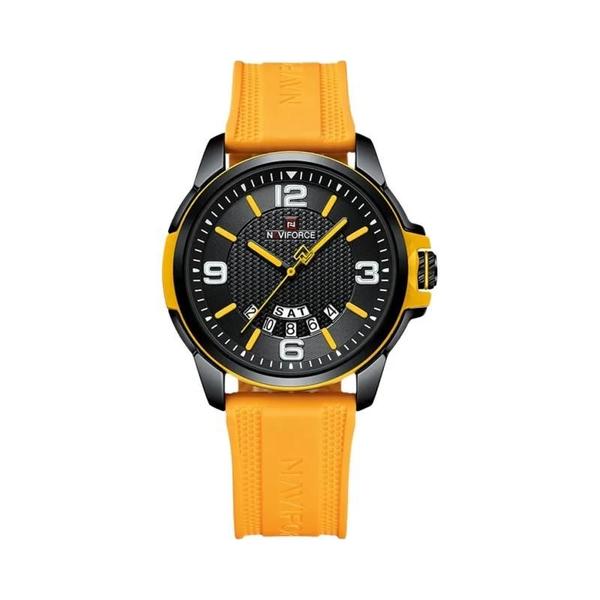 Imagem de Relógio Masculino Esportivo NAVIFORCE - Quartzo, À Prova D'Água 3ATM, Pulseira TPU