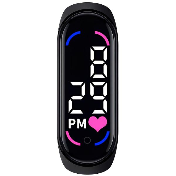 Imagem de Relógio Masculino Feminino Unissex Ajustavel Resistente Smart Band Original Digital Casual Moderno Regulavel Treino Top