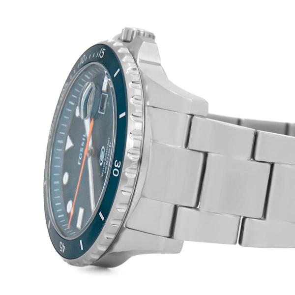 Imagem de Relógio Masculino Fossil Blue Prata Original Prova D'água Garantia 2 anos FS6050/1KN