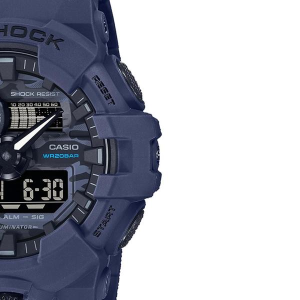 Imagem de Relógio Masculino G-shock Casio Azul  GA-700CA-2ADR