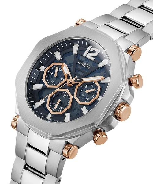 Imagem de Relógio Masculino Guess Cronógrafo Prata/Preto GW0539G1