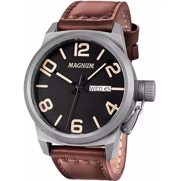 Relógio Masculino Magnum Analógico MA33406C - Cinza Imagem de Relógio Masculino Magnum Analógico MA33406C - Cinza