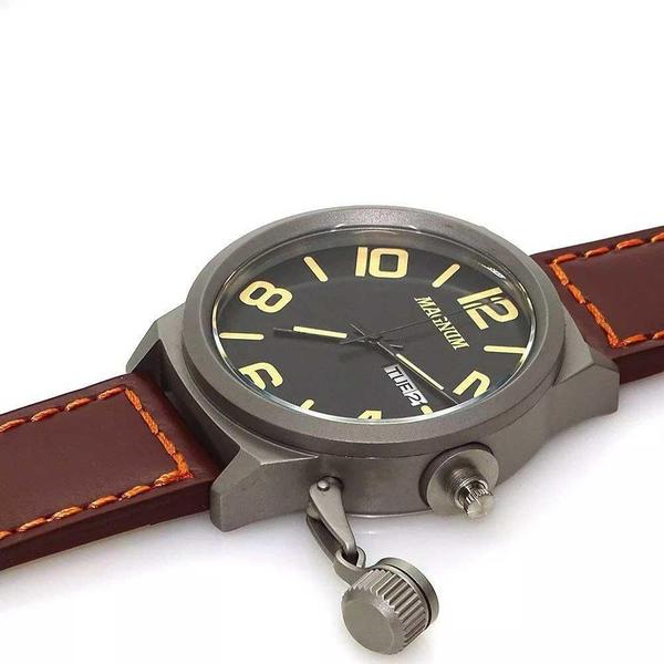 Relógio Masculino Magnum Analógico MA33406C - Cinza Imagem de Relógio Masculino Magnum Analógico MA33406C - Cinza