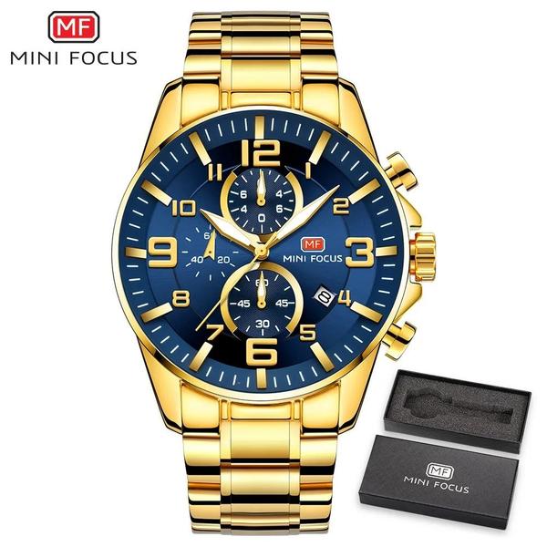 Imagem de Relógio Masculino MINI FOCUS MF0278G À Prova D'Água