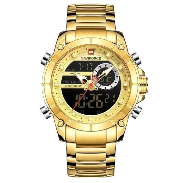 Imagem de Relógio Masculino Naviforce 9163 Dourado 48mm - Navifirce