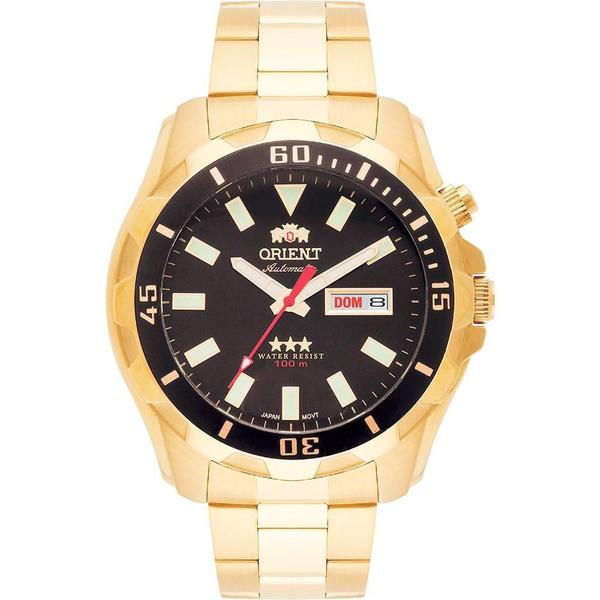 Imagem de Relógio Masculino Orient Automatic 3 Stars Dourado 469Gp078F