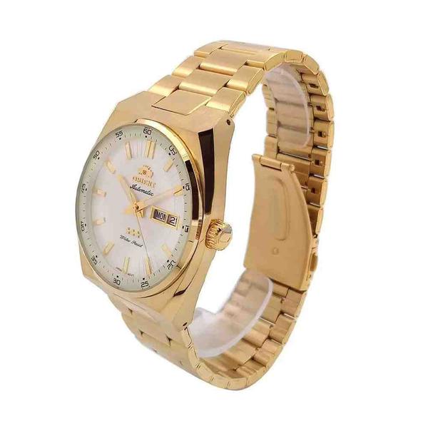 Imagem de Relógio Masculino Orient Dourado Automático 469gp087f S1kx