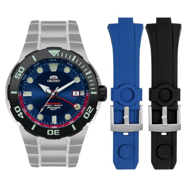 Relógio masculino orient seatech automático nh3tt001 Imagem de Relógio masculino orient seatech automático nh3tt001