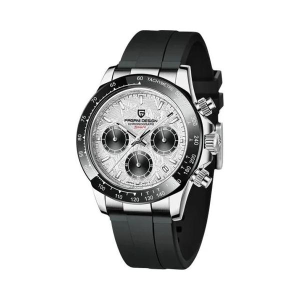 Imagem de Relógio Masculino Pagani Design - Quartzo, 40mm, À Prova D'Água, Safira e Cronógrafo