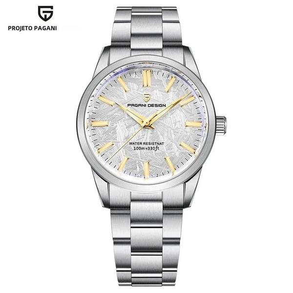 Imagem de Relógio Masculino Pagani Design - Quartzo, Luxo, 40mm, Cristal de Safira, Aço Inoxidável 316L, 100m